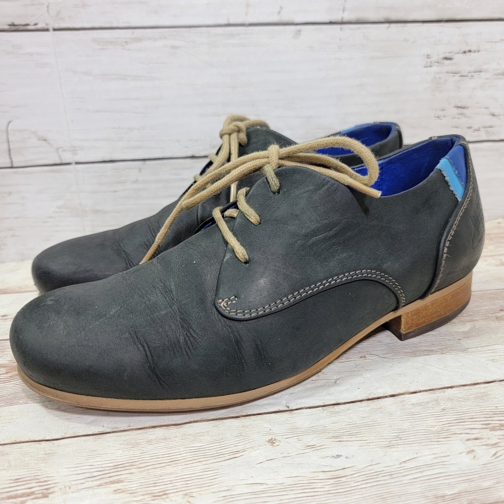 John Fluevog CBC radio oxfords